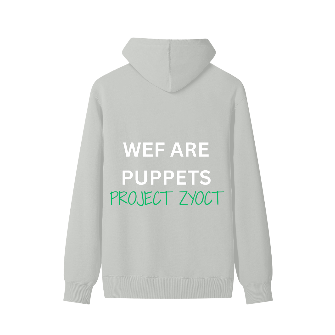 "WEF Are Puppets" Classic Cotton Hoodie