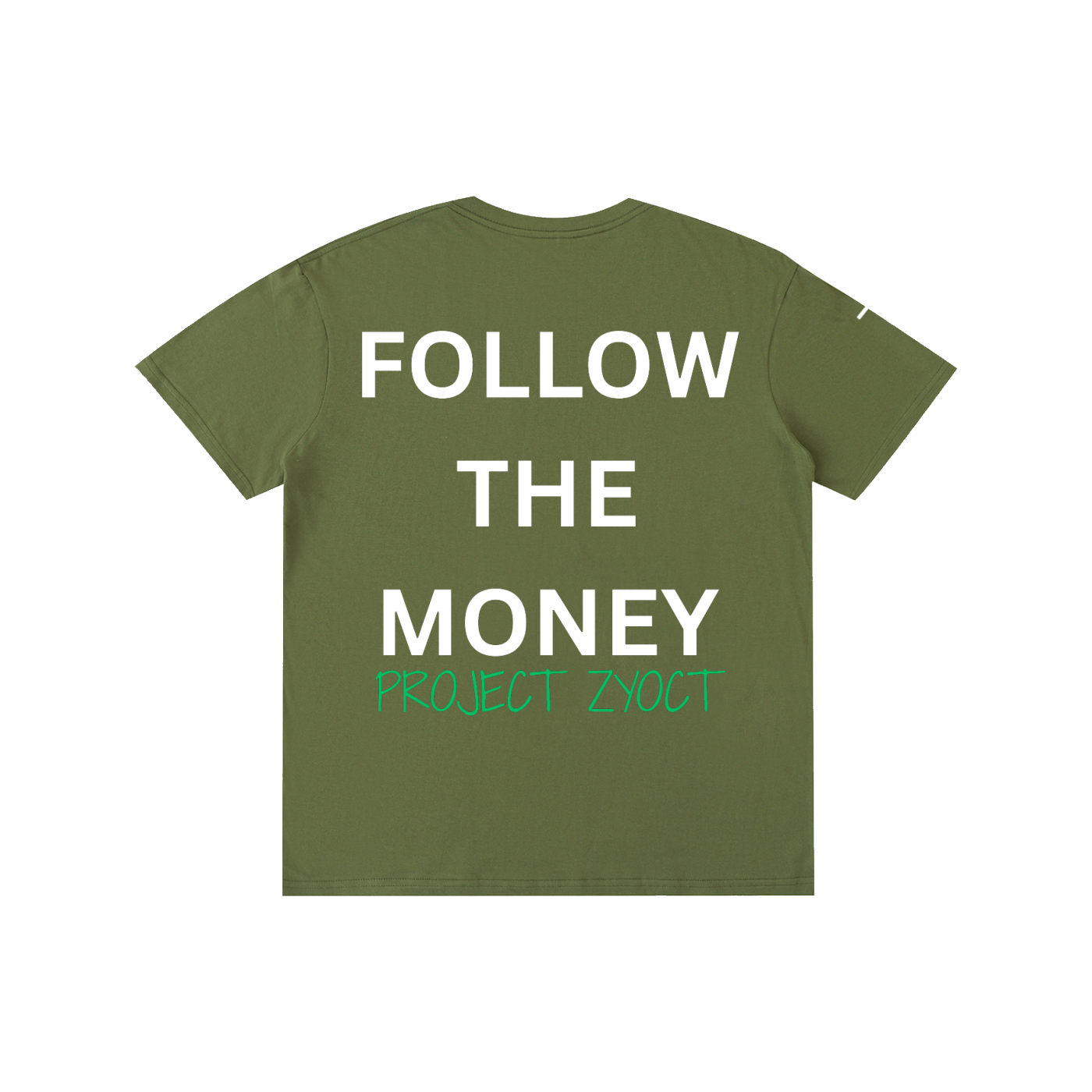 "Follow the Money" Cotton T-Shirt
