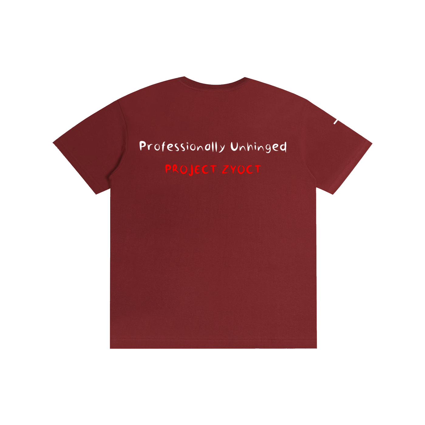 "Professionally Unhinged" Cotton T-Shirt