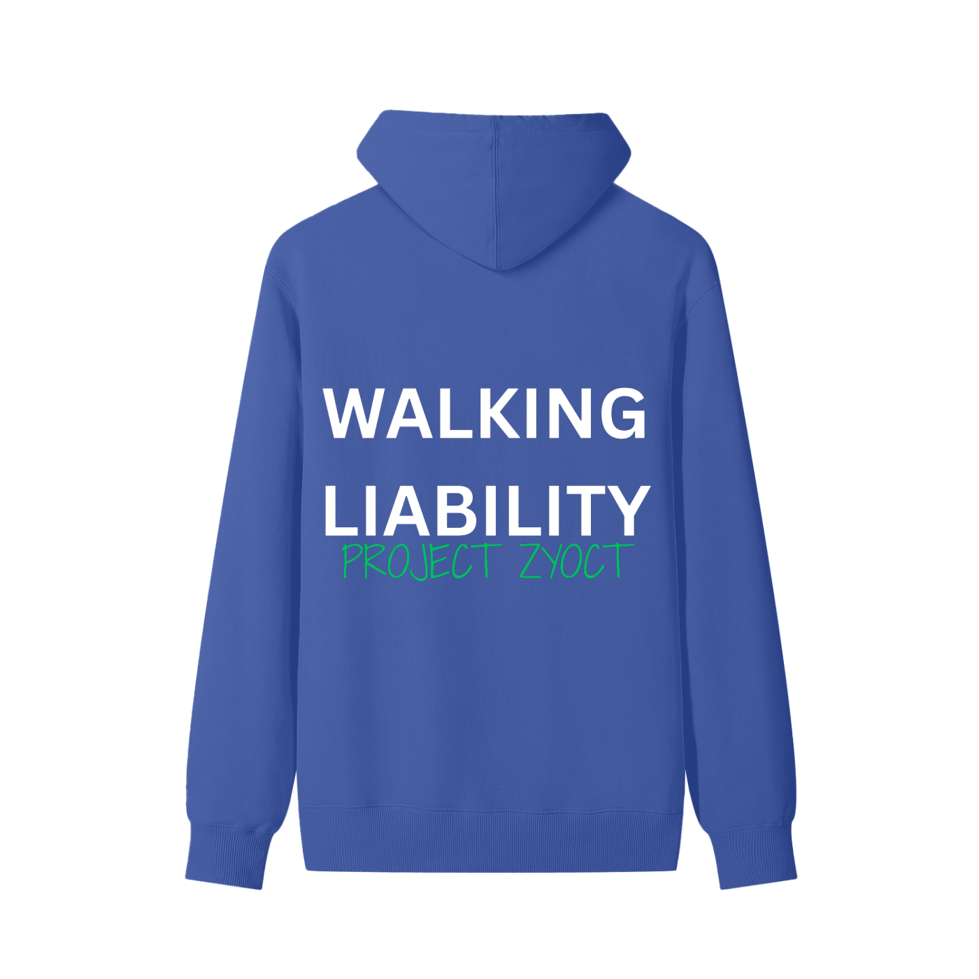 "Walking Liability" Classic Cotton Hoodie