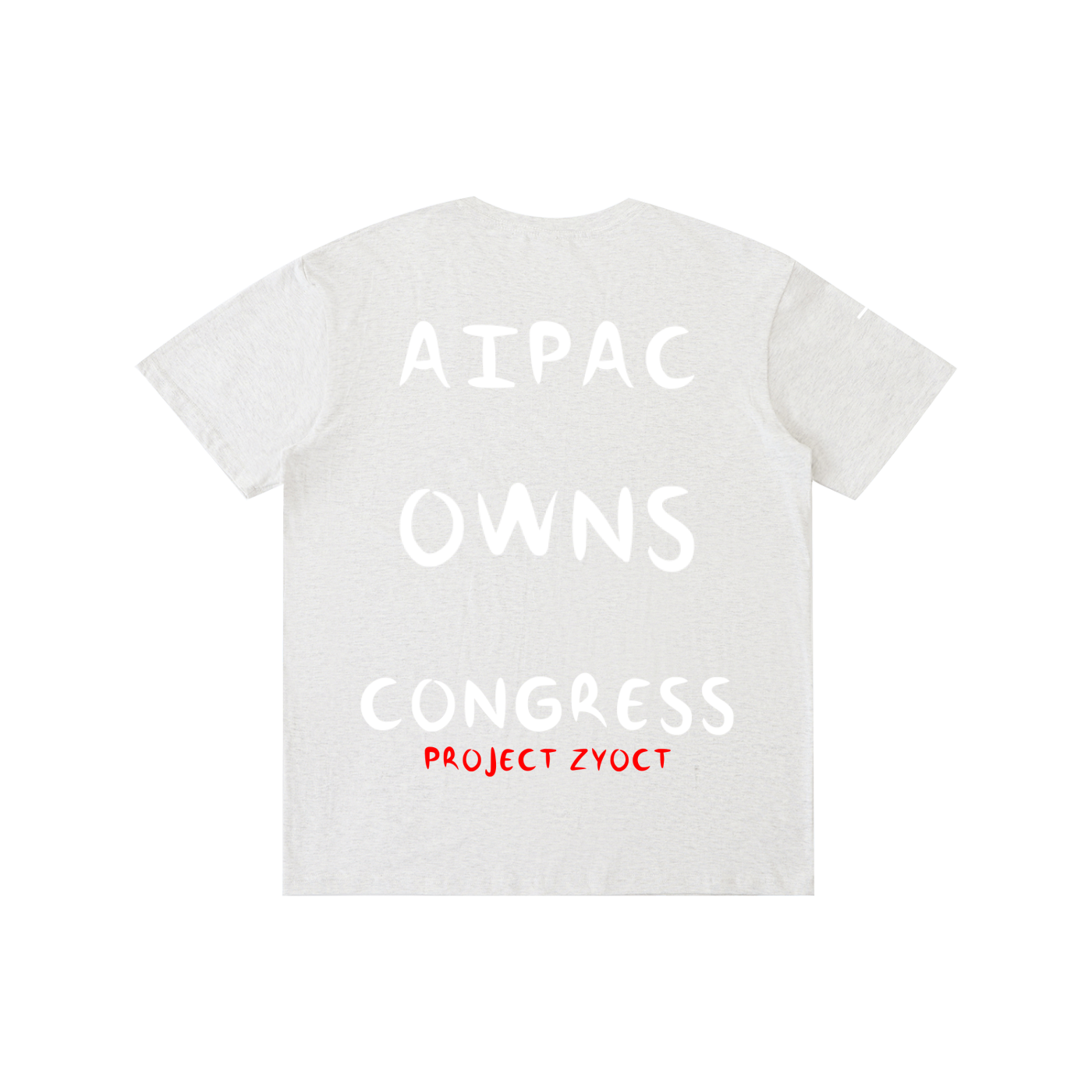 "AIPAC Owns Congress" Cotton T-Shirt