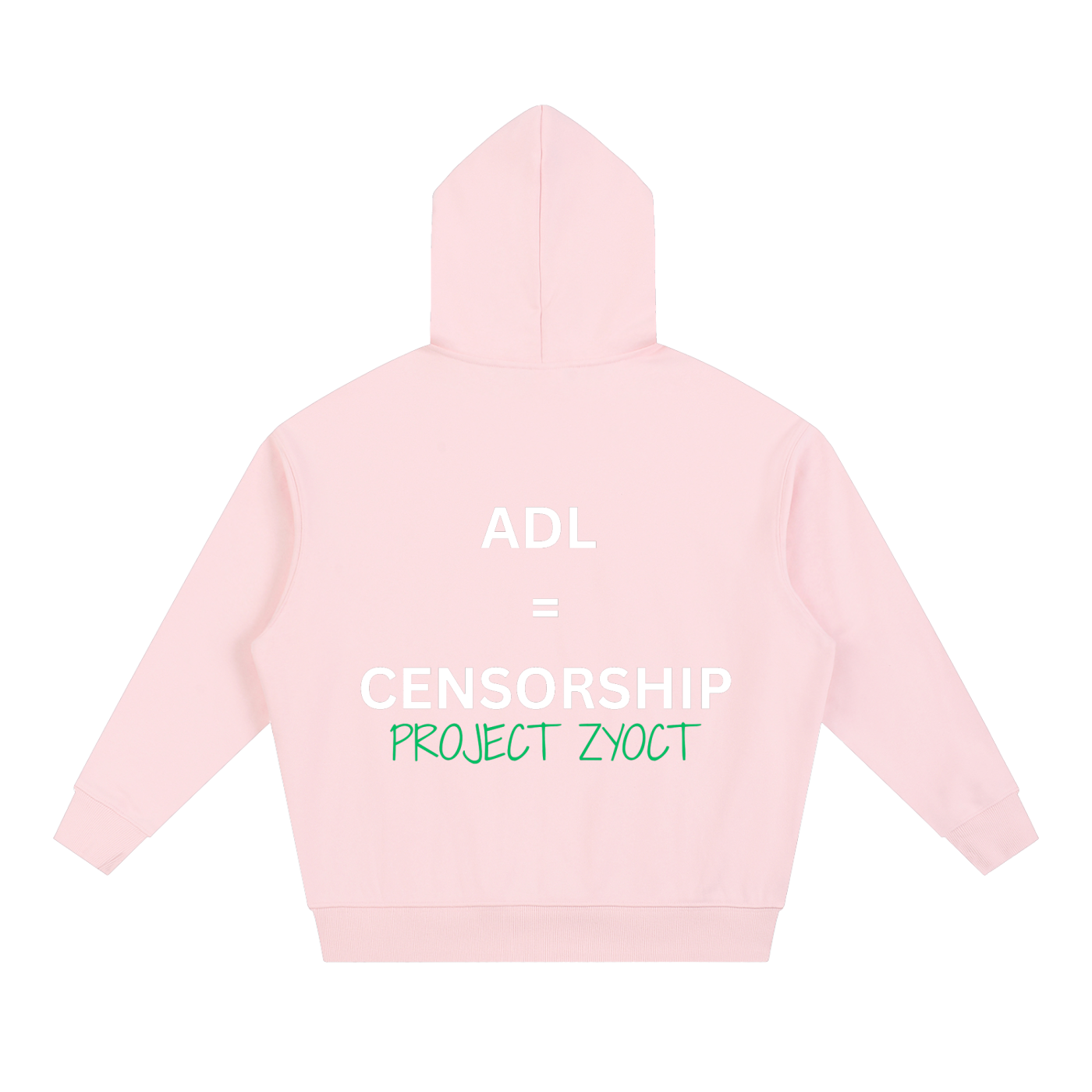 "ADL = Censorship" Heavyweight Hoodie