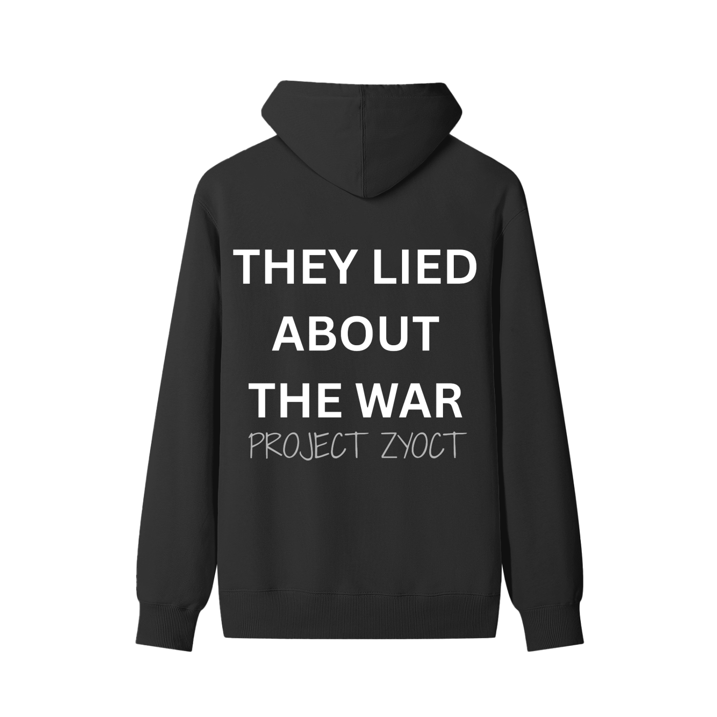 "They Lied About the War" Classic Cotton Hoodie