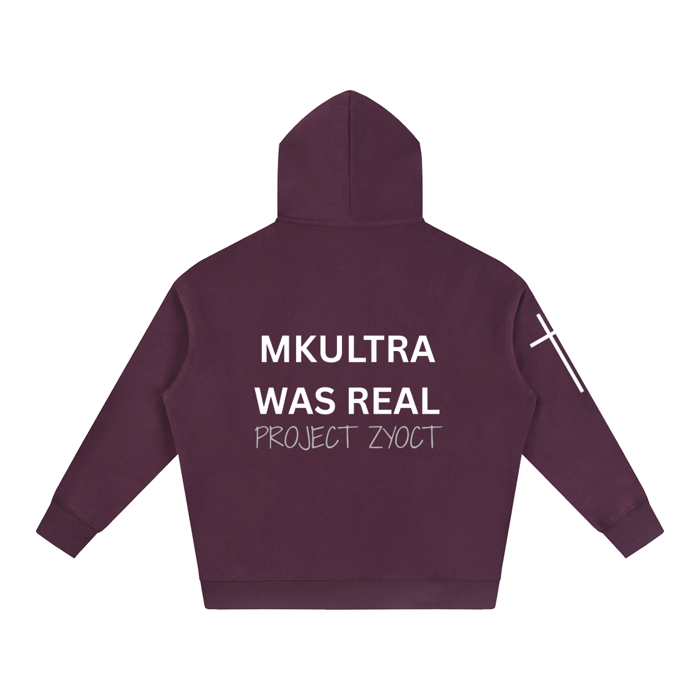 "MKUltra Was Real" Oversize Hoodie
