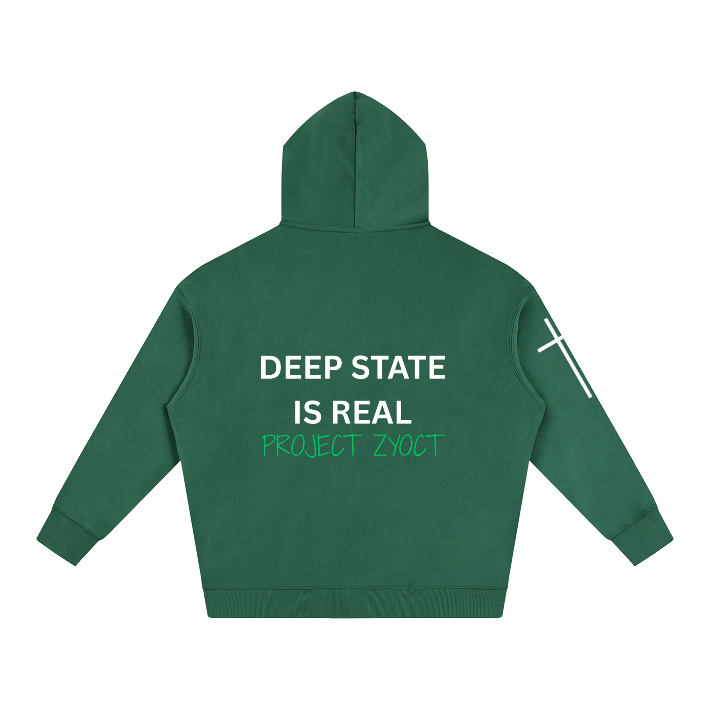 "Deep State is Real" Oversize Hoodie