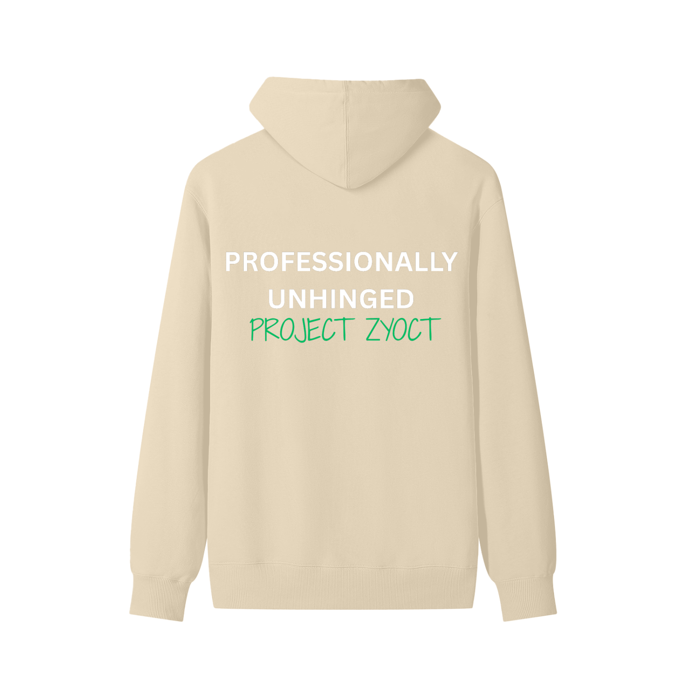 "Professionally Unhinged" Classic Cotton Hoodie