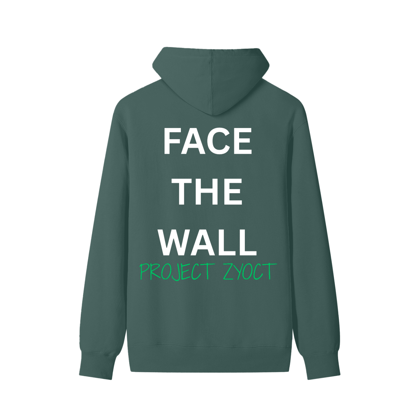 "Face the Wall" Classic Cotton Hoodie