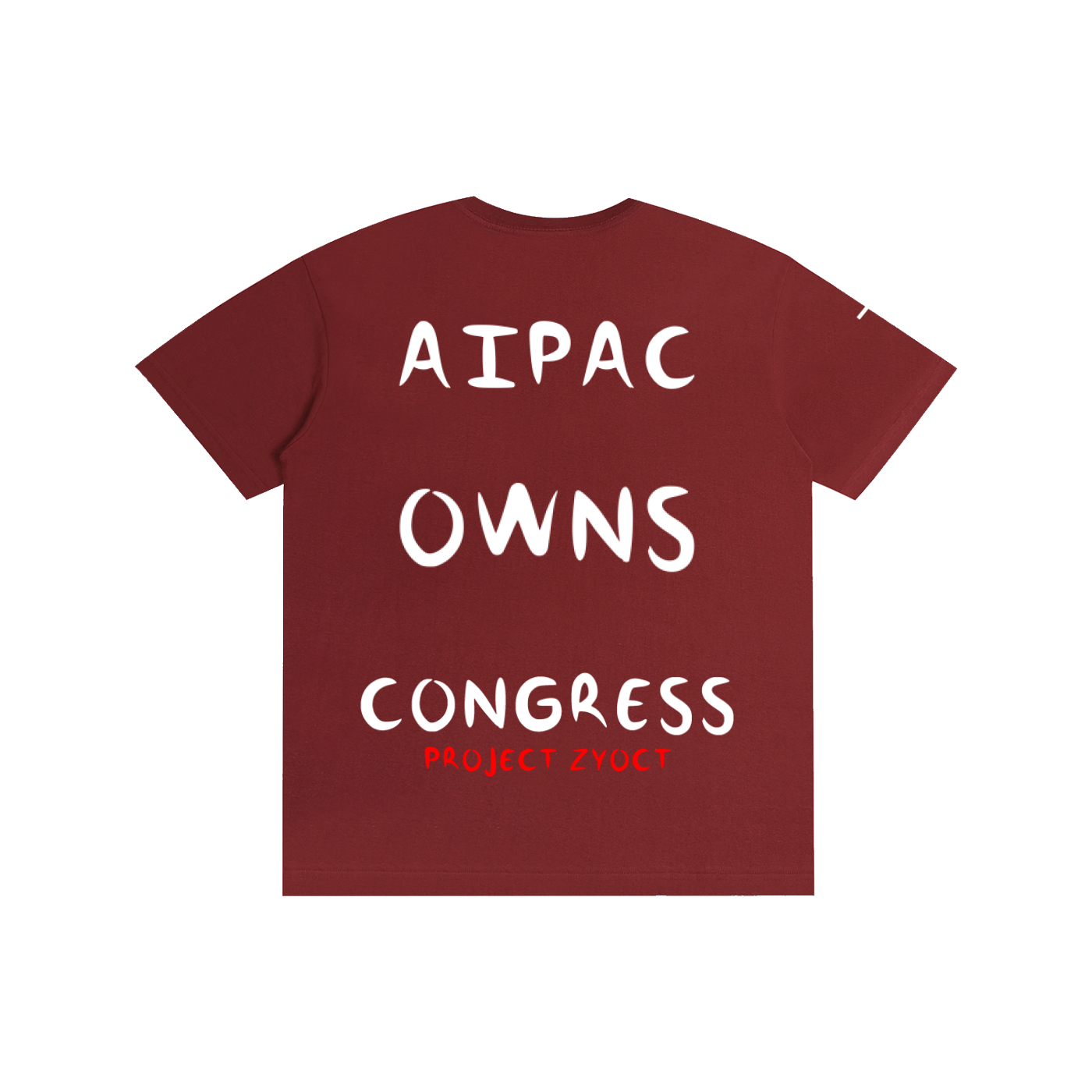 "AIPAC Owns Congress" Cotton T-Shirt