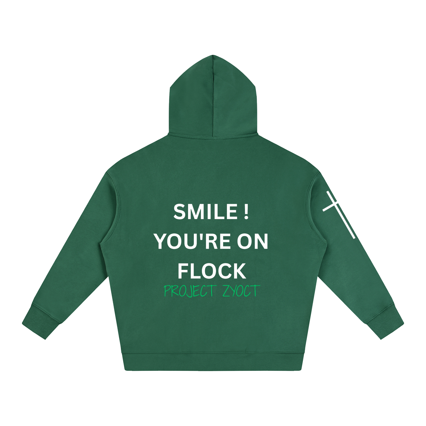 "Smile You're On Flock" Oversize Hoodie