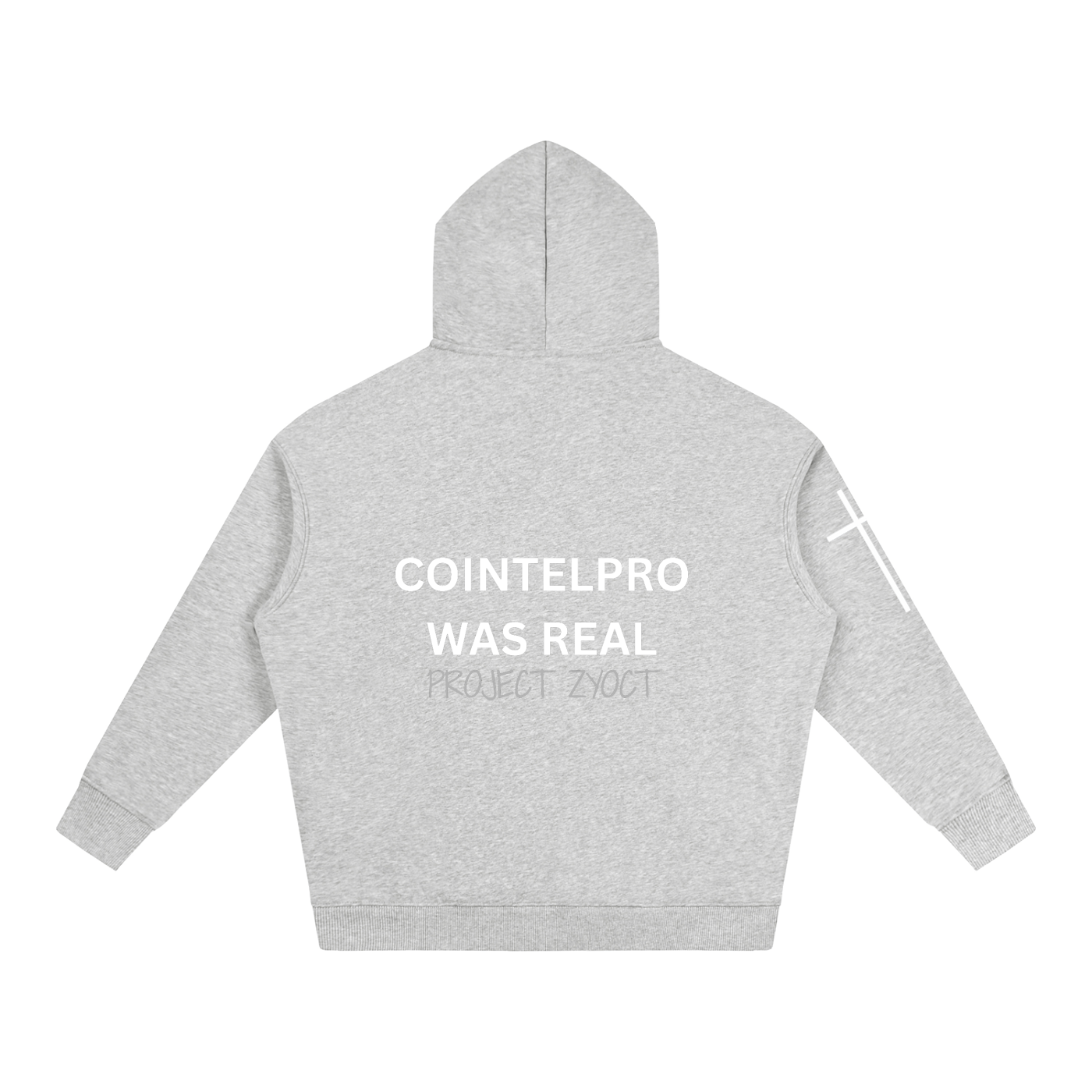 "COINTELPRO Was Real" Oversize Hoodie