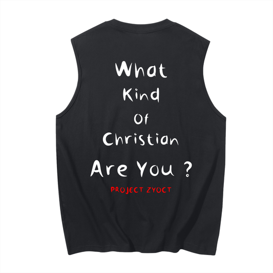 "What Kind of Christian Are You?" Cotton Tank Top