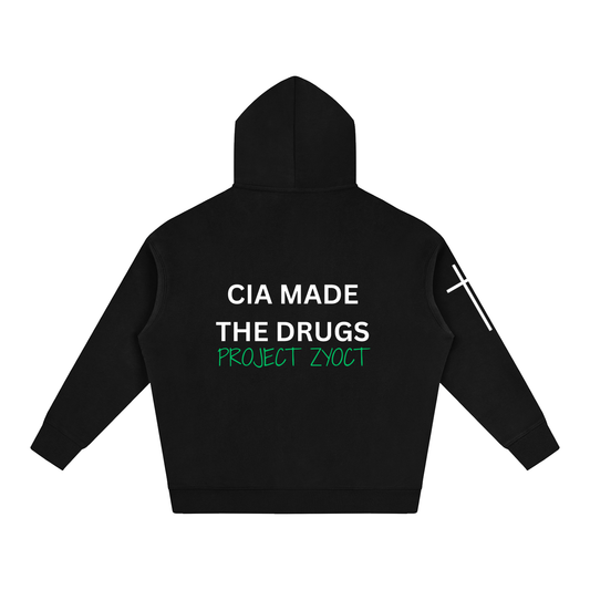 "CIA Made the Drugs" Oversize Hoodie
