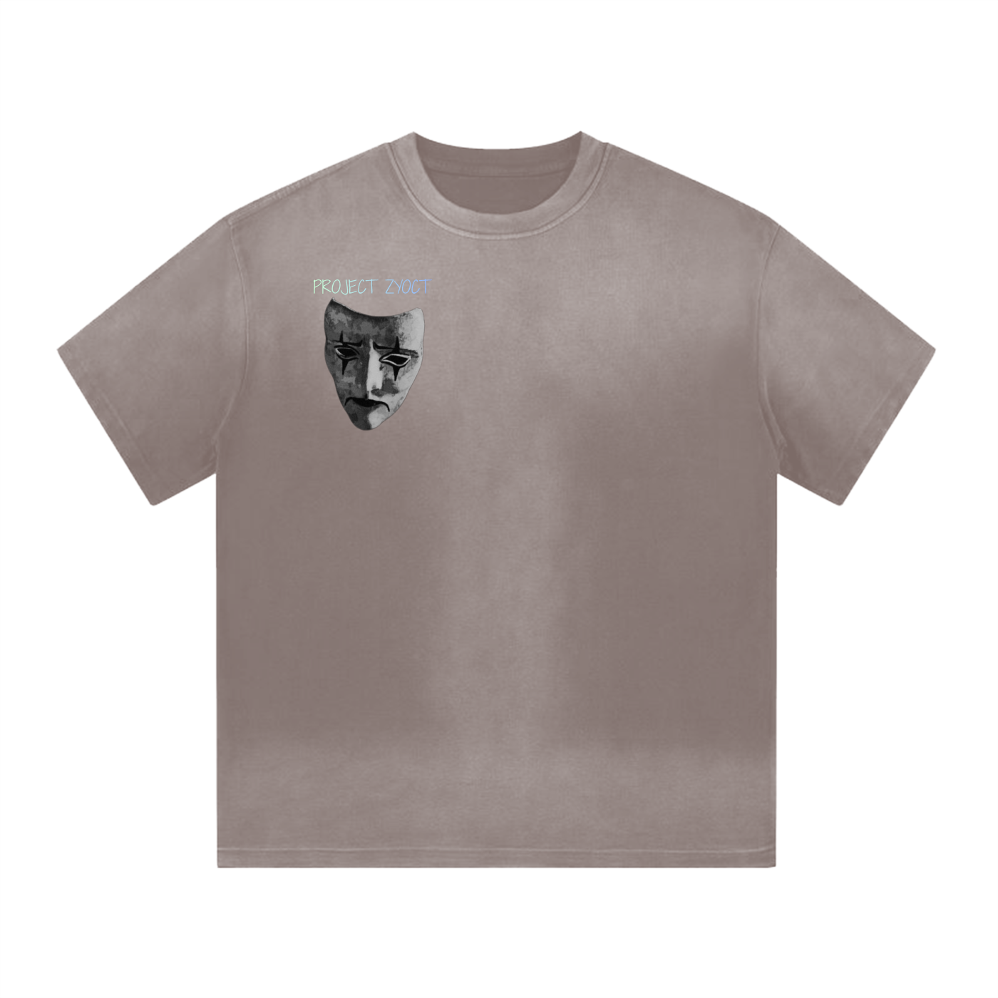 “Taxpayer-Funded Clown Show” Shape Gradient Washed T-Shirt