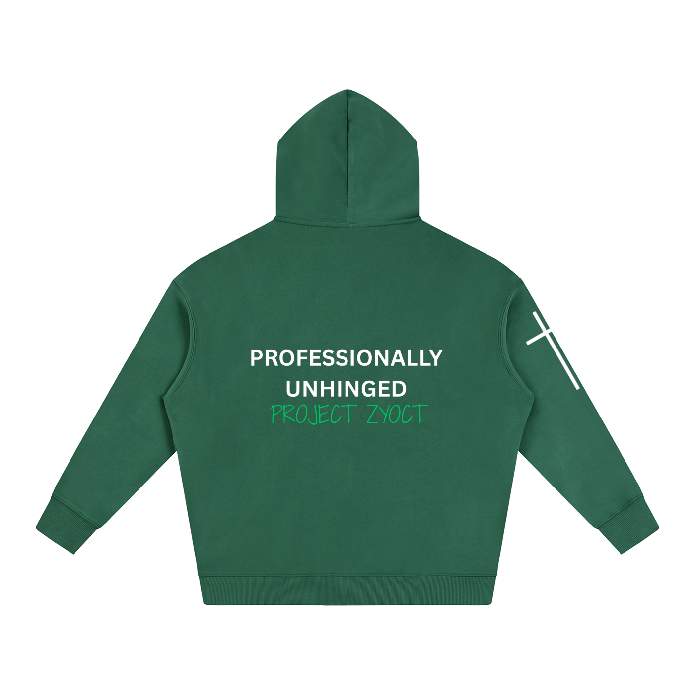 "Professionally Unhinged" Oversize Hoodie