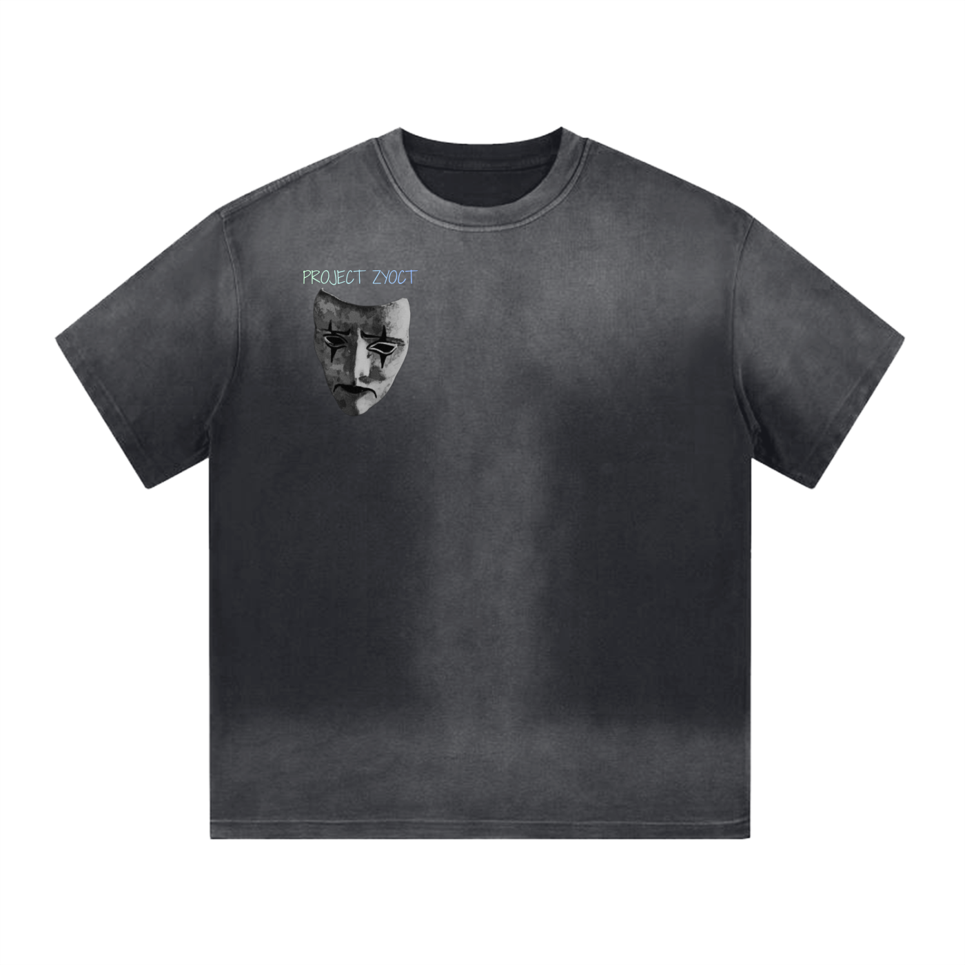 “Taxpayer-Funded Clown Show” Shape Gradient Washed T-Shirt