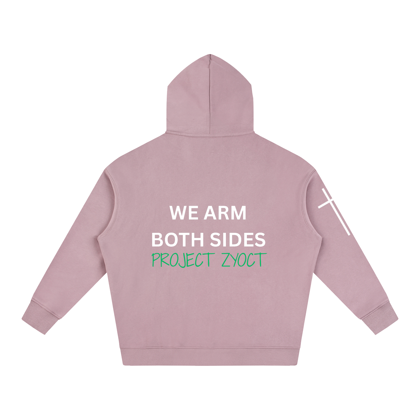 "We Arm Both Sides" Oversize Hoodie