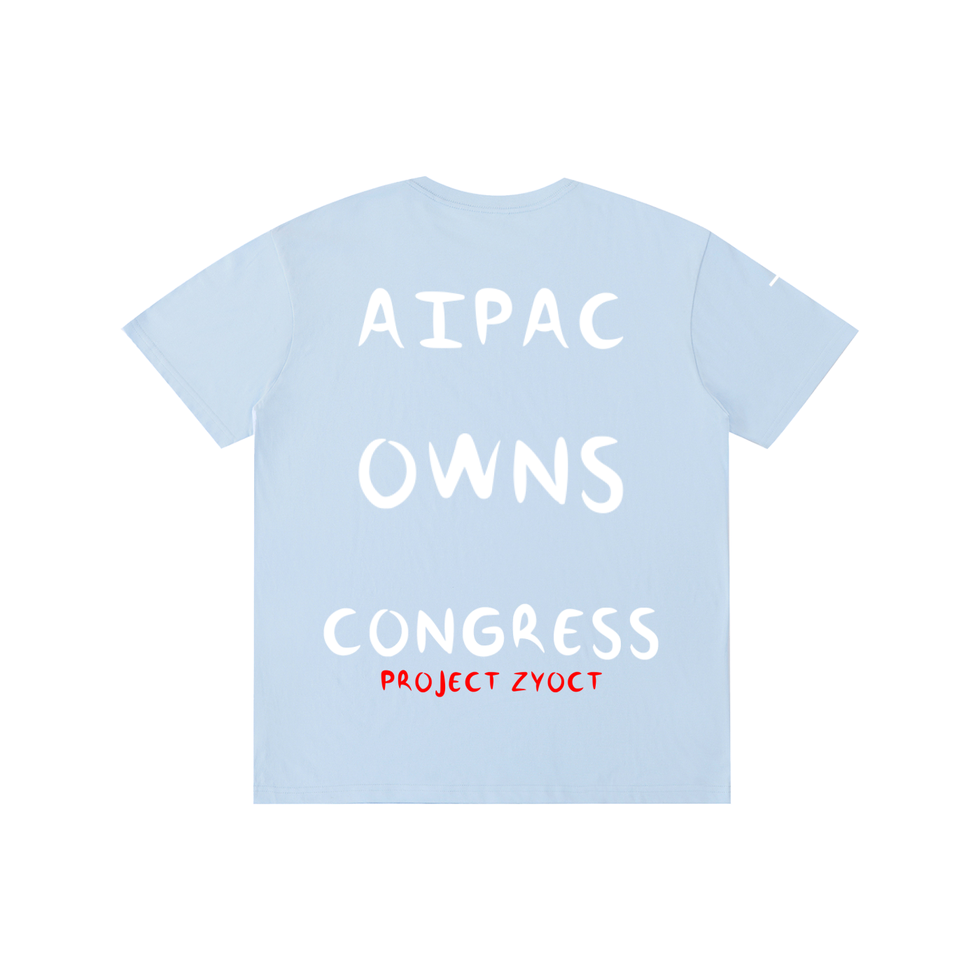 "AIPAC Owns Congress" Cotton T-Shirt