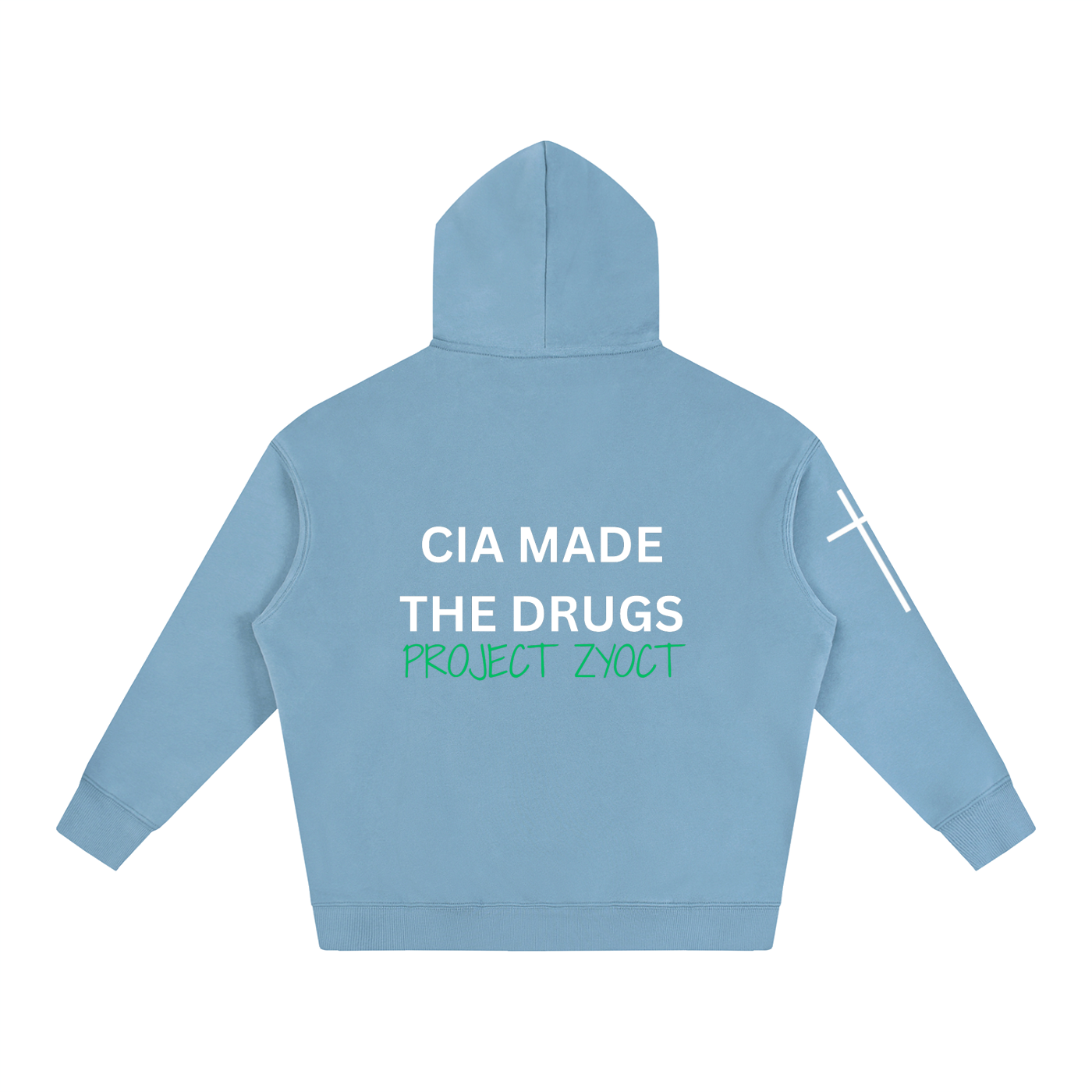 "CIA Made the Drugs" Oversize Hoodie