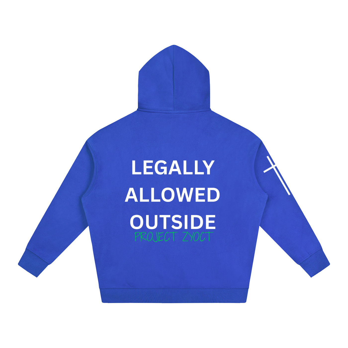 "Legally Allowed Outside" Oversize Hoodie