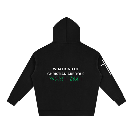 "Revelation is Not a Damn Business" Oversize Hoodie