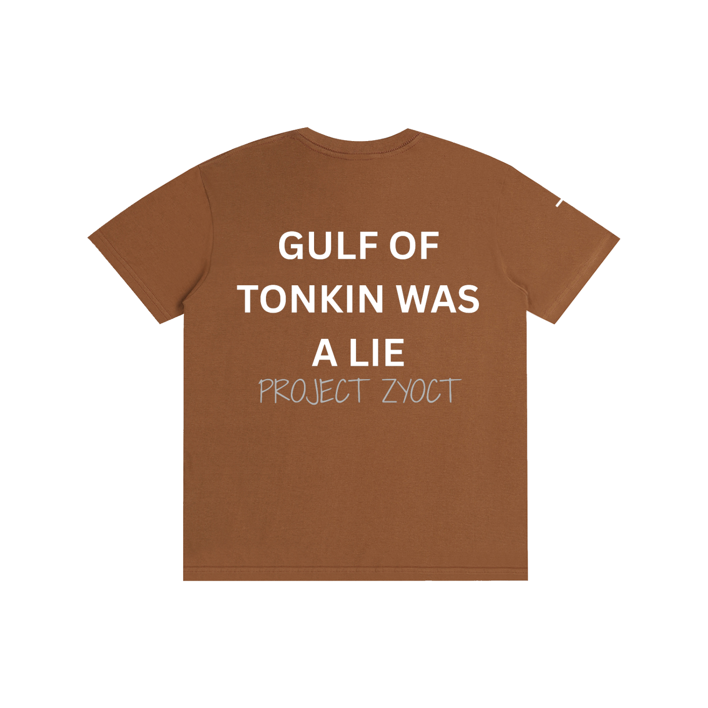 "Gulf of Tonkin Was a Lie" Cotton T-Shirt