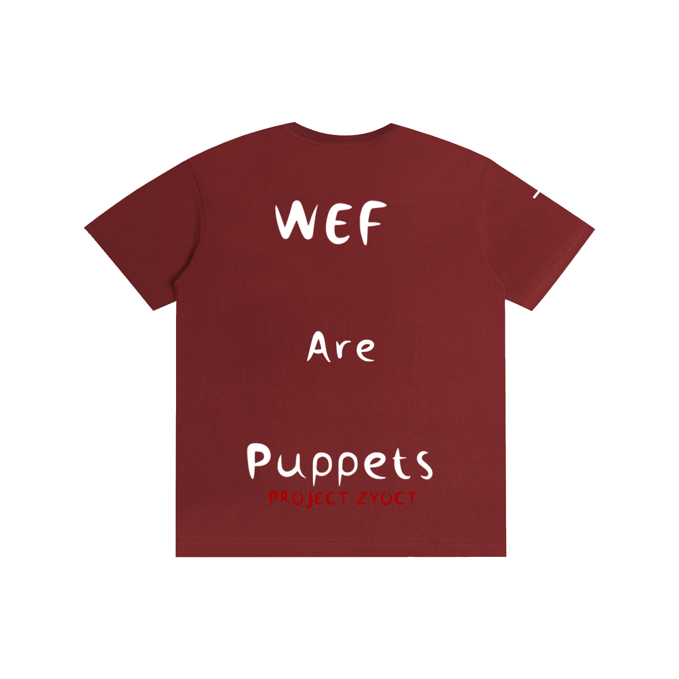 "WEF Puppets" Cotton T-Shirt