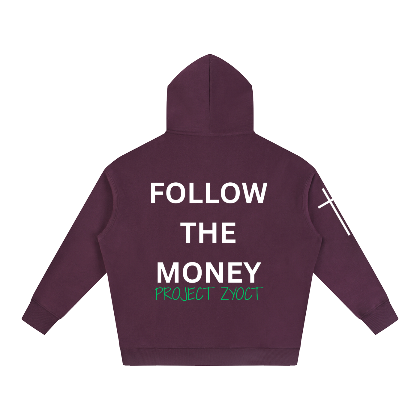 "Follow the Money" Oversize Hoodie