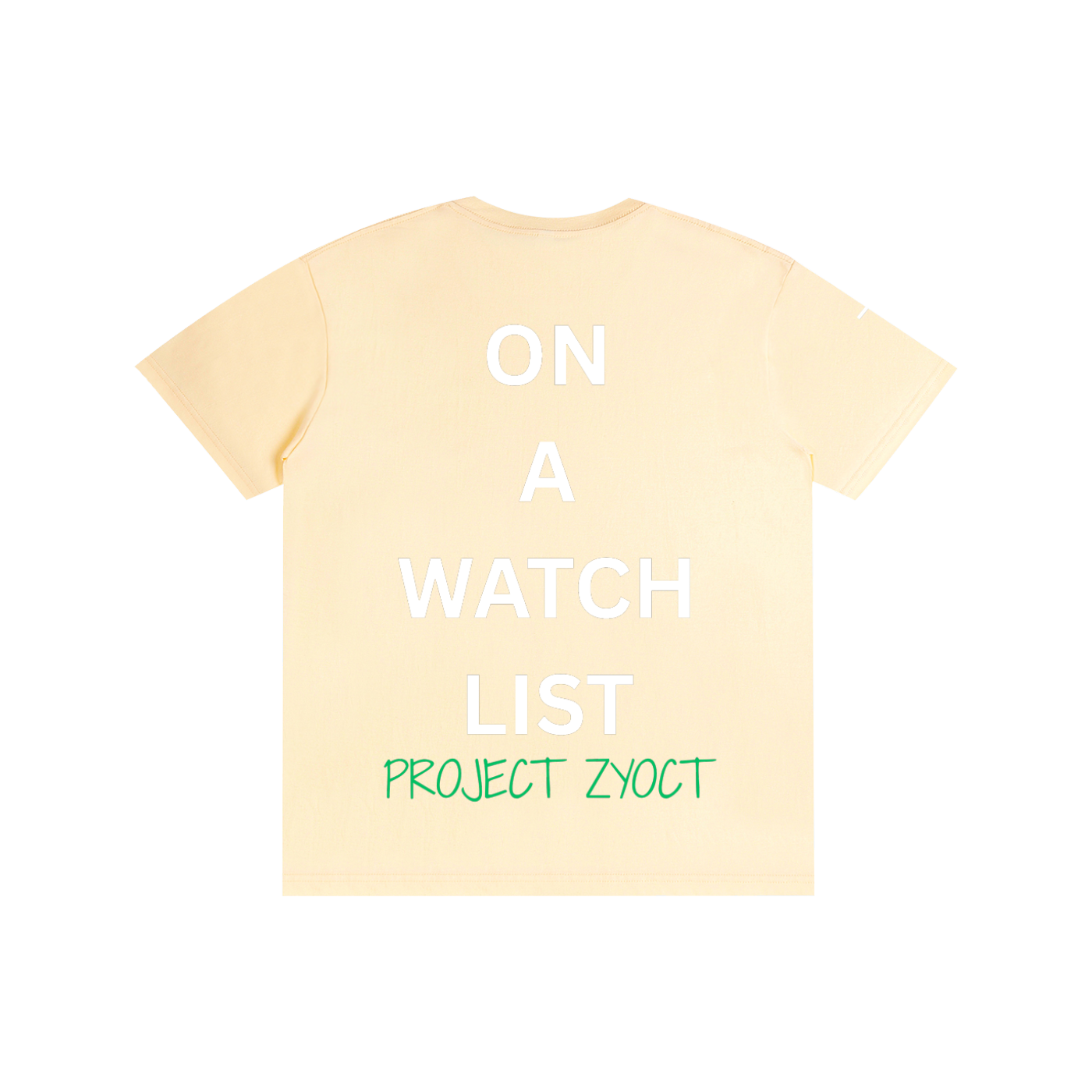 "On a watch list" Cotton T-Shirt