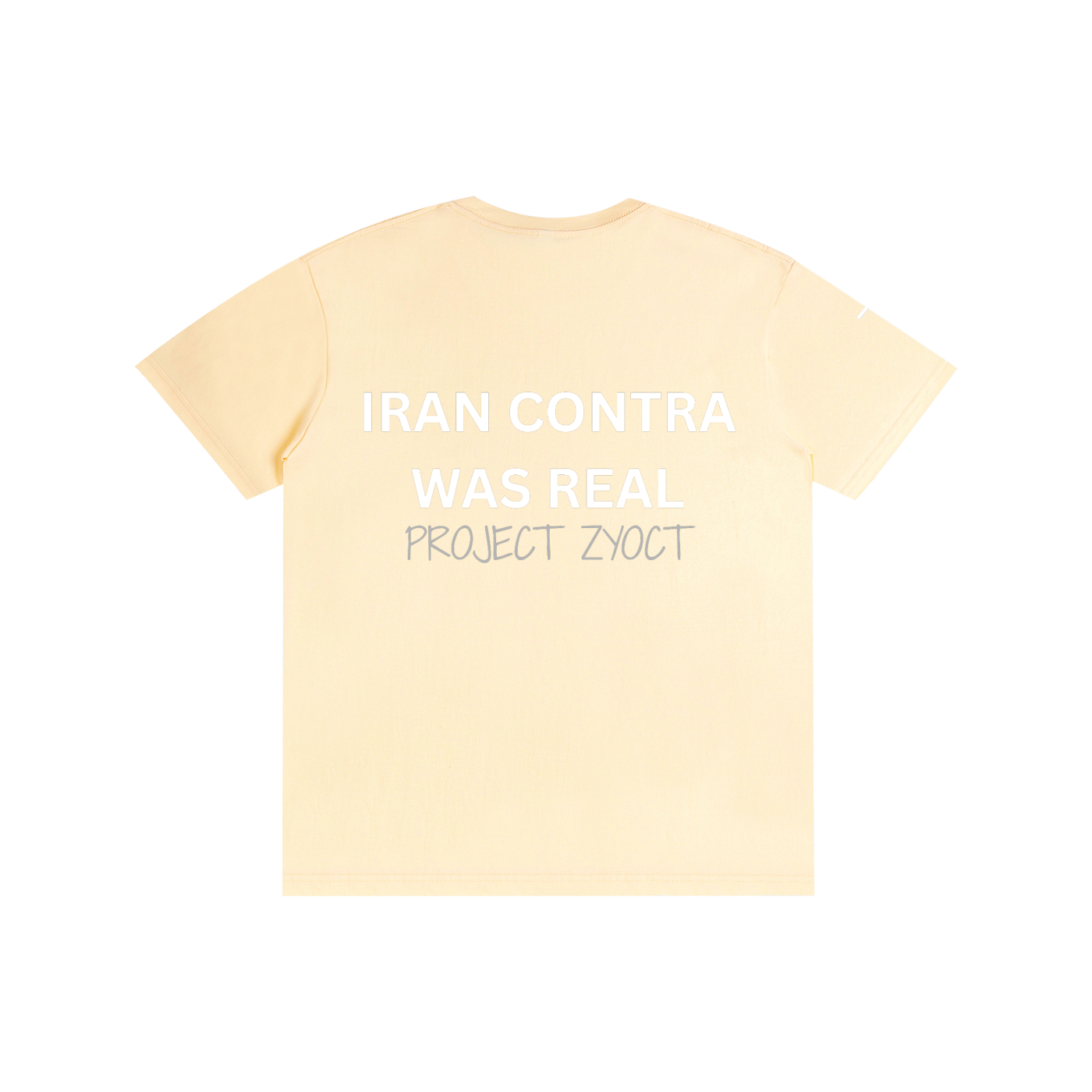 "Iran Contra Was Real" Cotton T-Shirt