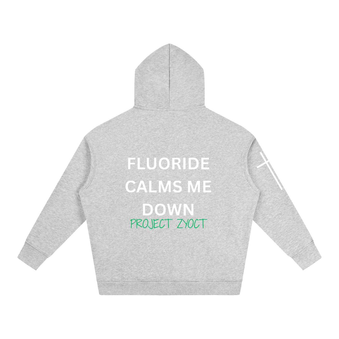 "Fluoride Calms Me Down" Oversize Hoodie
