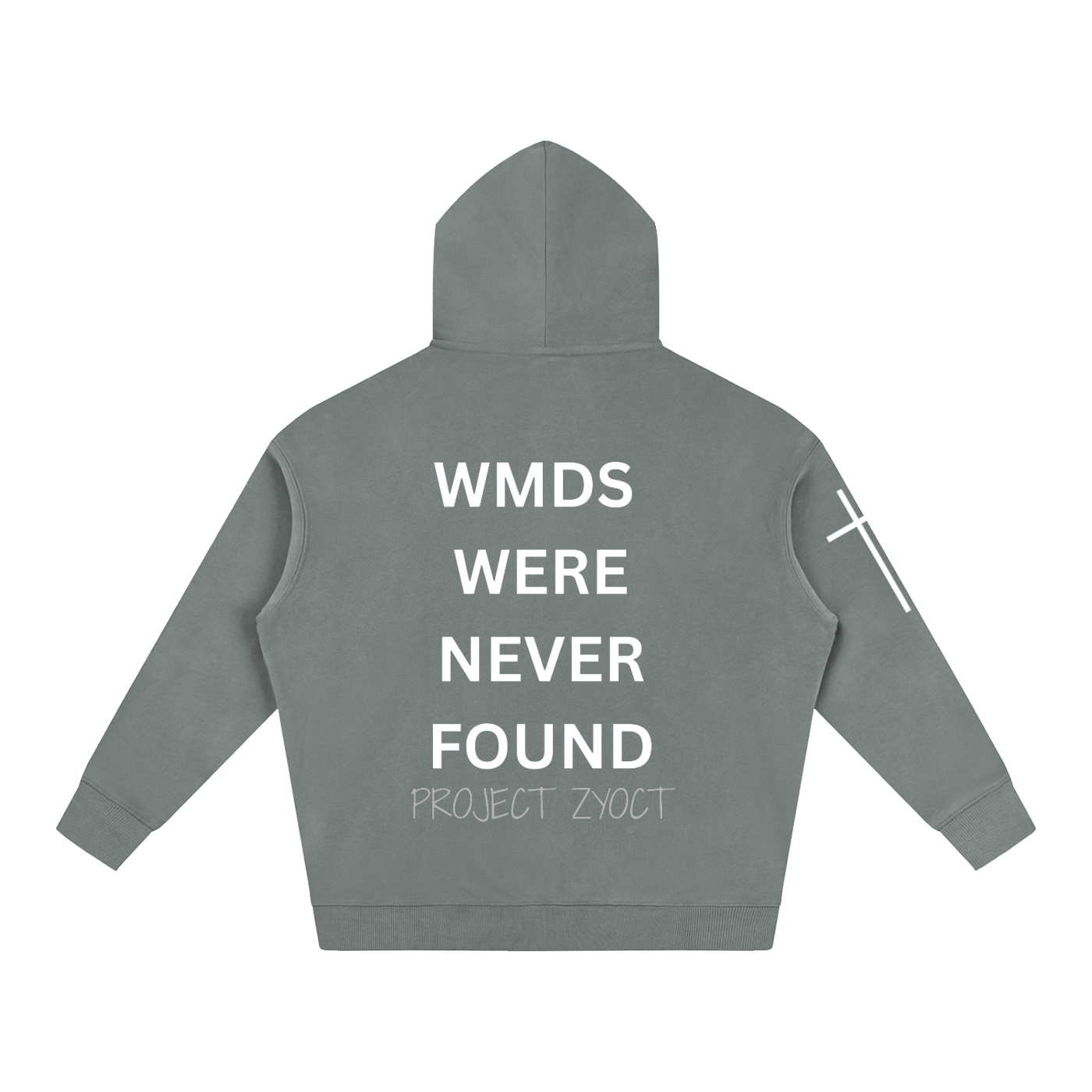 "WMDs Were Never Found" Oversize Hoodie