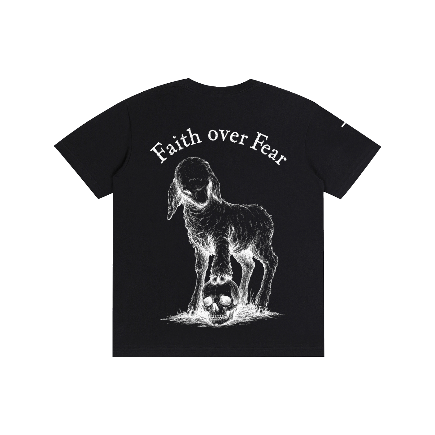 "Faith Over Fear" Cotton T-Shirt