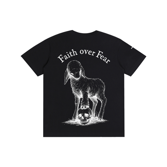 "Faith Over Fear" Cotton T-Shirt