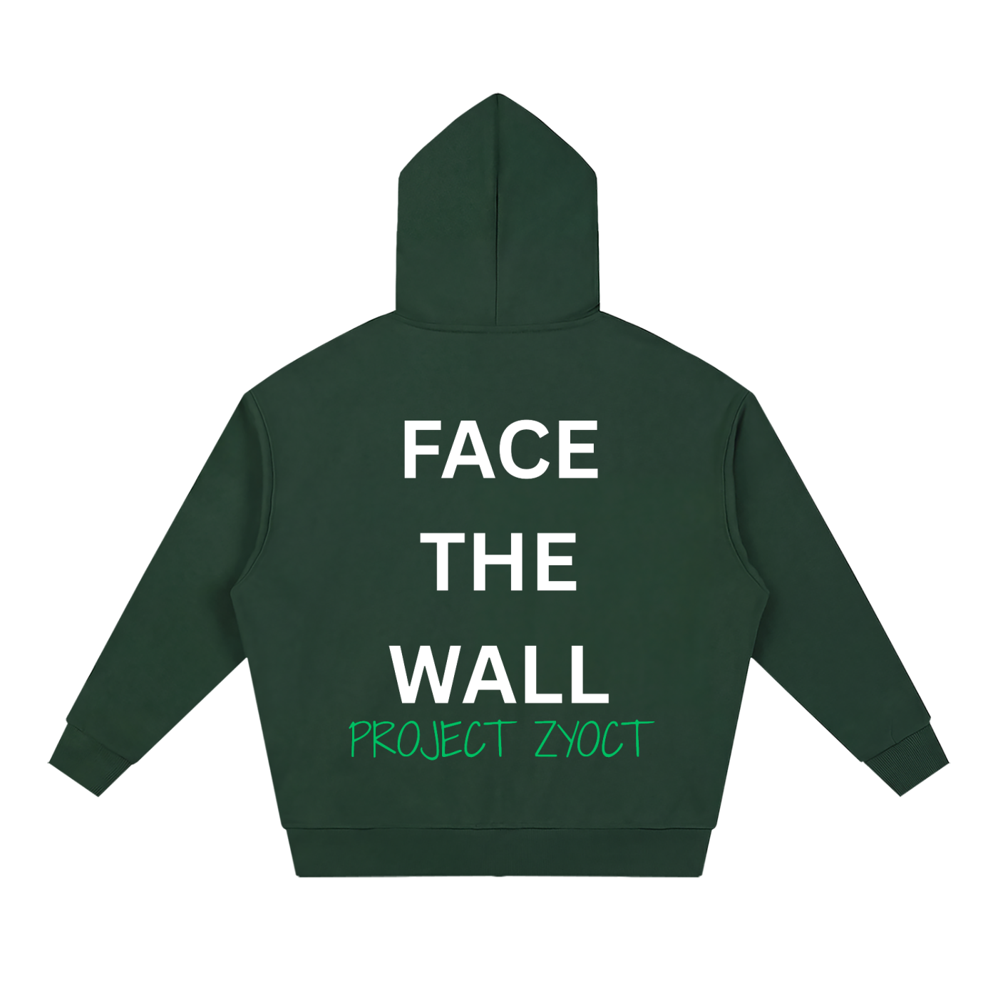 "Face the Wall" Full Zip Hoodie