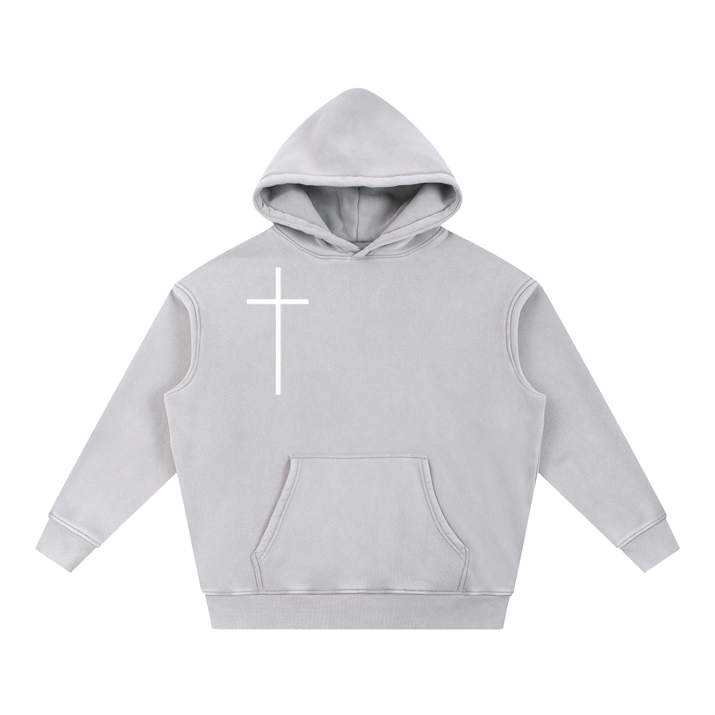 "They Lied About the War" Snow Wash Oversize Hoodie