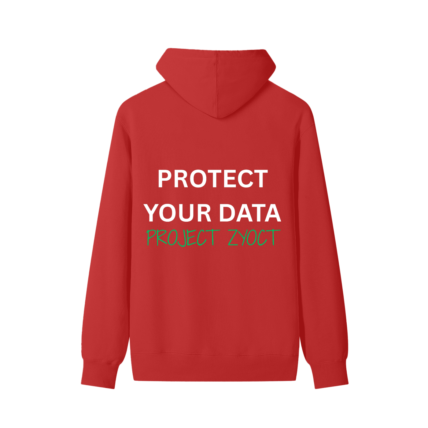 "Protect Your Data" Classic Cotton Hoodie