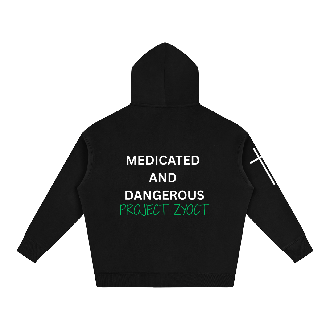 "Medicated and Dangerous" Oversize Hoodie