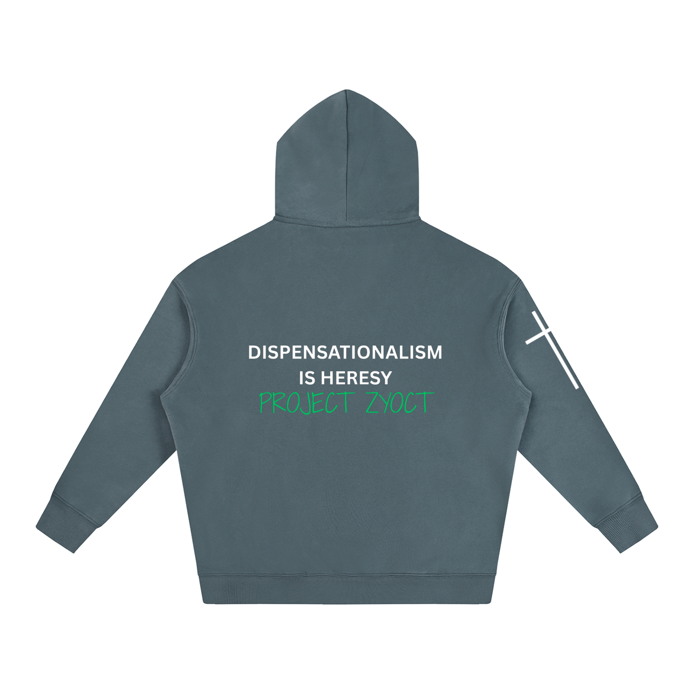 "Dispensationalism is Heresy" Oversize Hoodie
