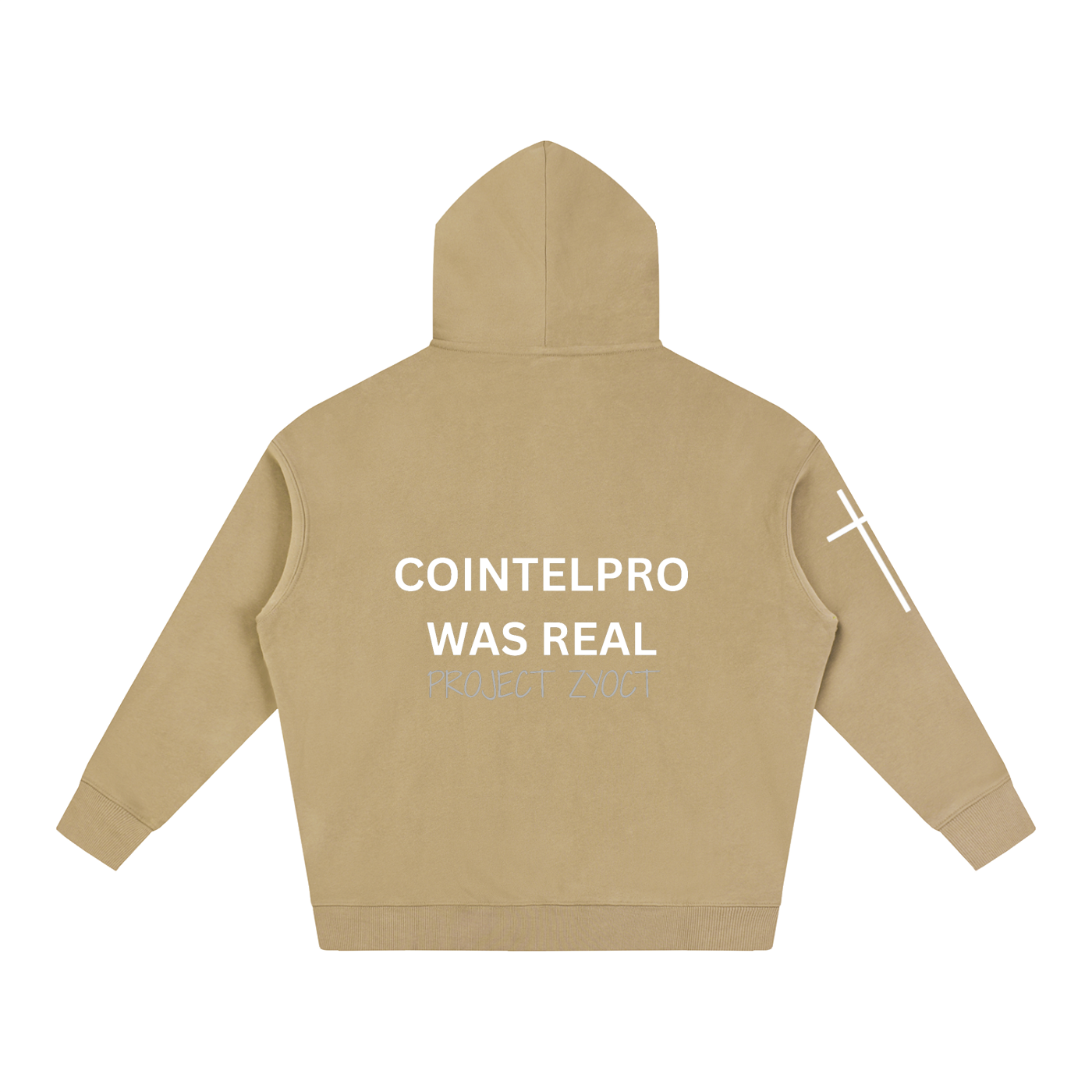 "COINTELPRO Was Real" Oversize Hoodie
