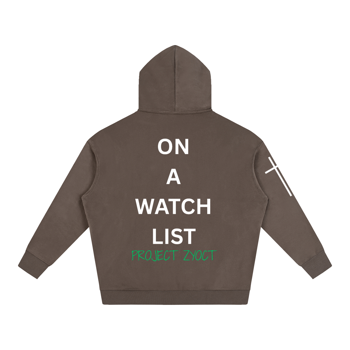 "On a watch list" Oversize Hoodie