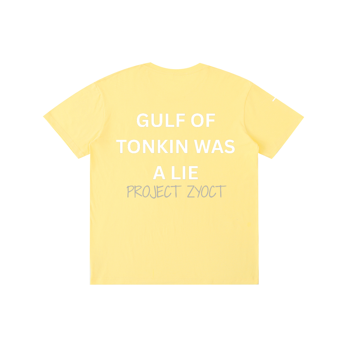 "Gulf of Tonkin Was a Lie" Cotton T-Shirt