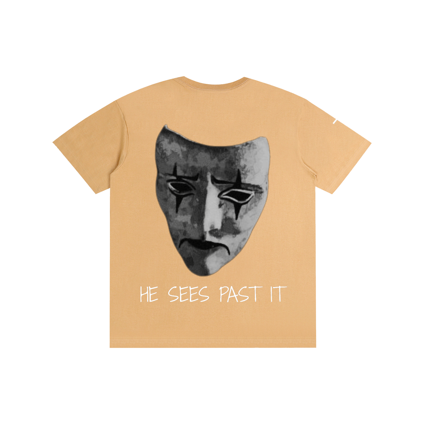 "He Sees Past It" Cotton T-Shirt