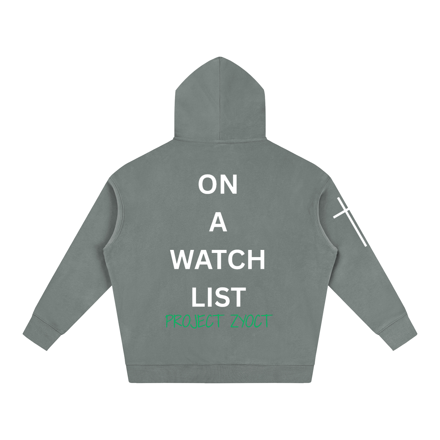 "On a watch list" Oversize Hoodie