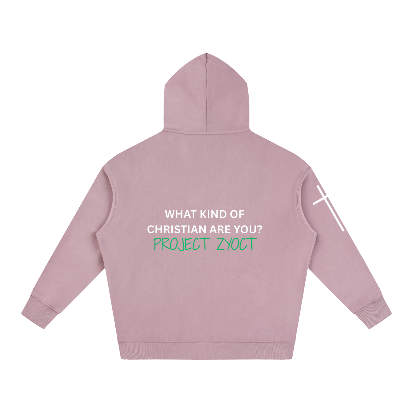 "Revelation is Not a Damn Business" Oversize Hoodie