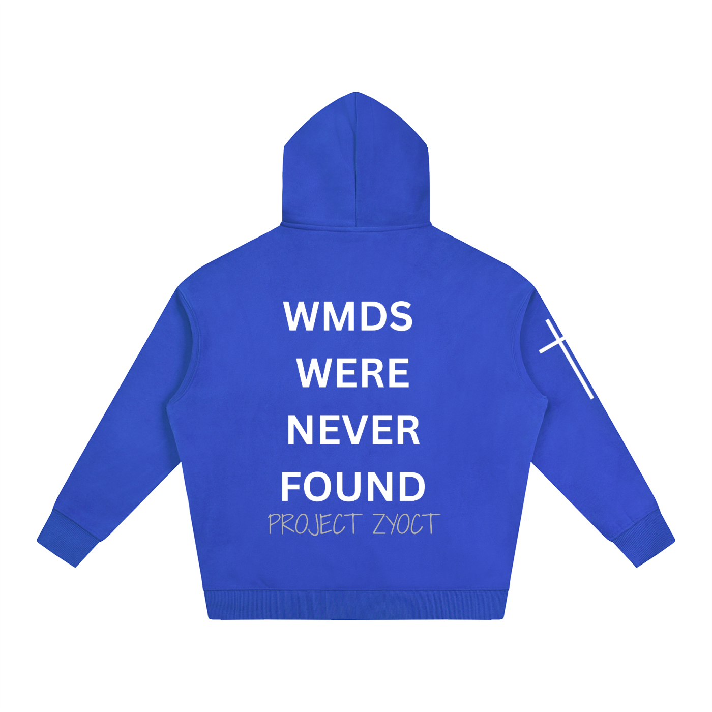 "WMDs Were Never Found" Oversize Hoodie