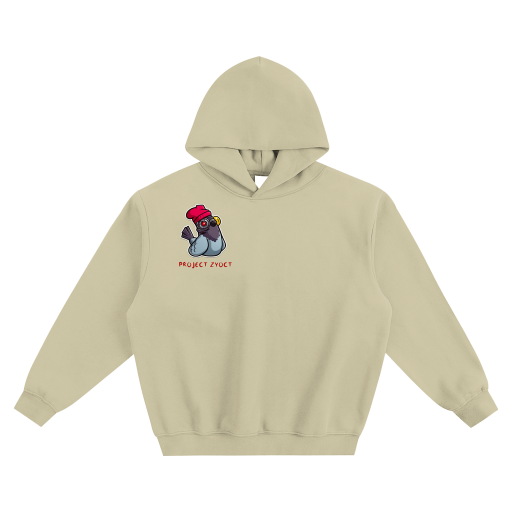 Fleeced Boxy Hoodie