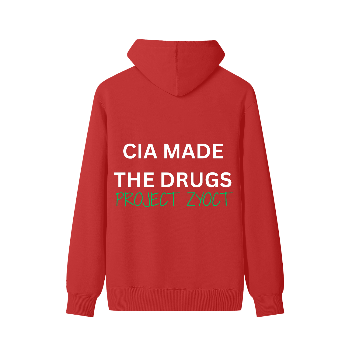 "CIA Made the Drugs" Classic Cotton Hoodie