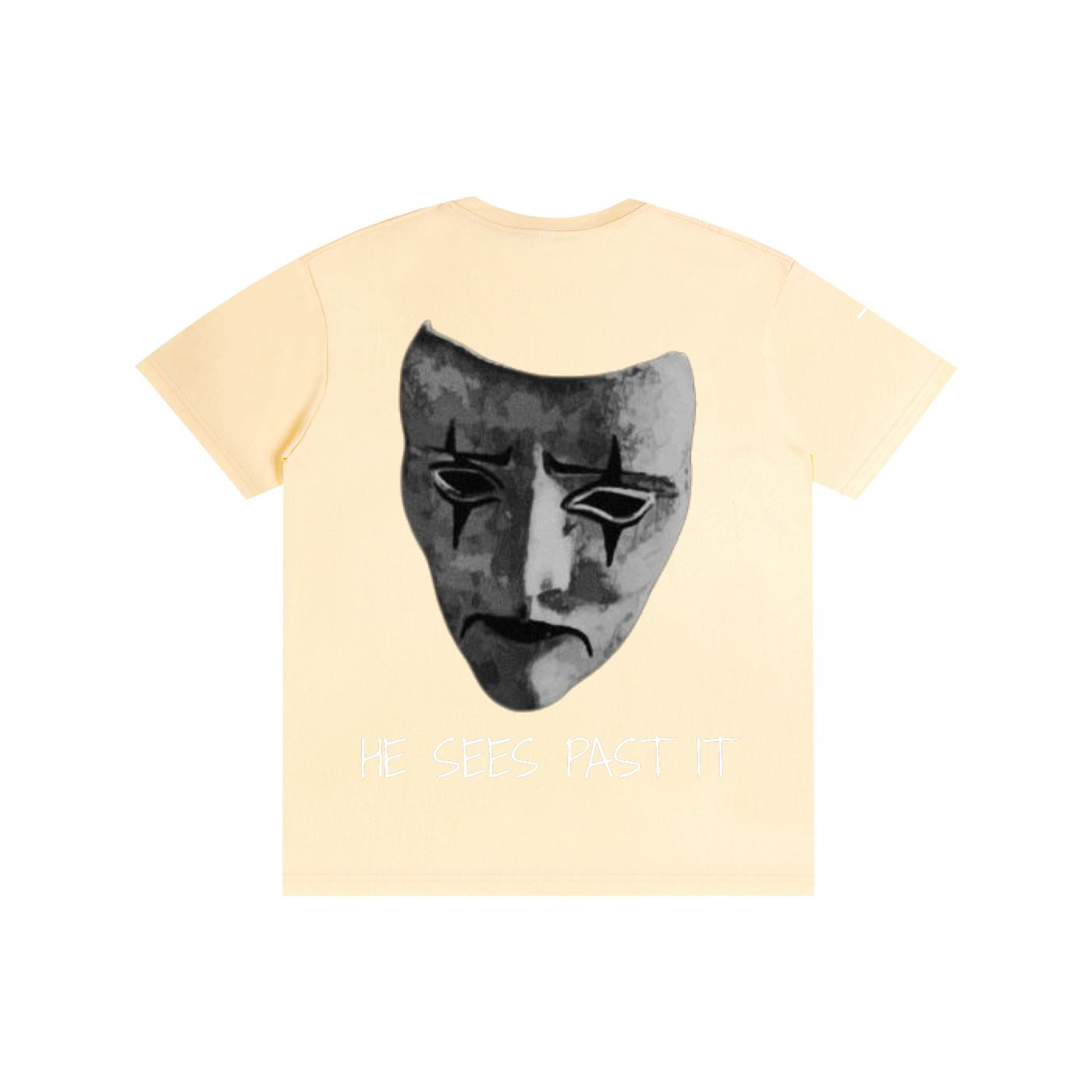 "He Sees Past It" Cotton T-Shirt