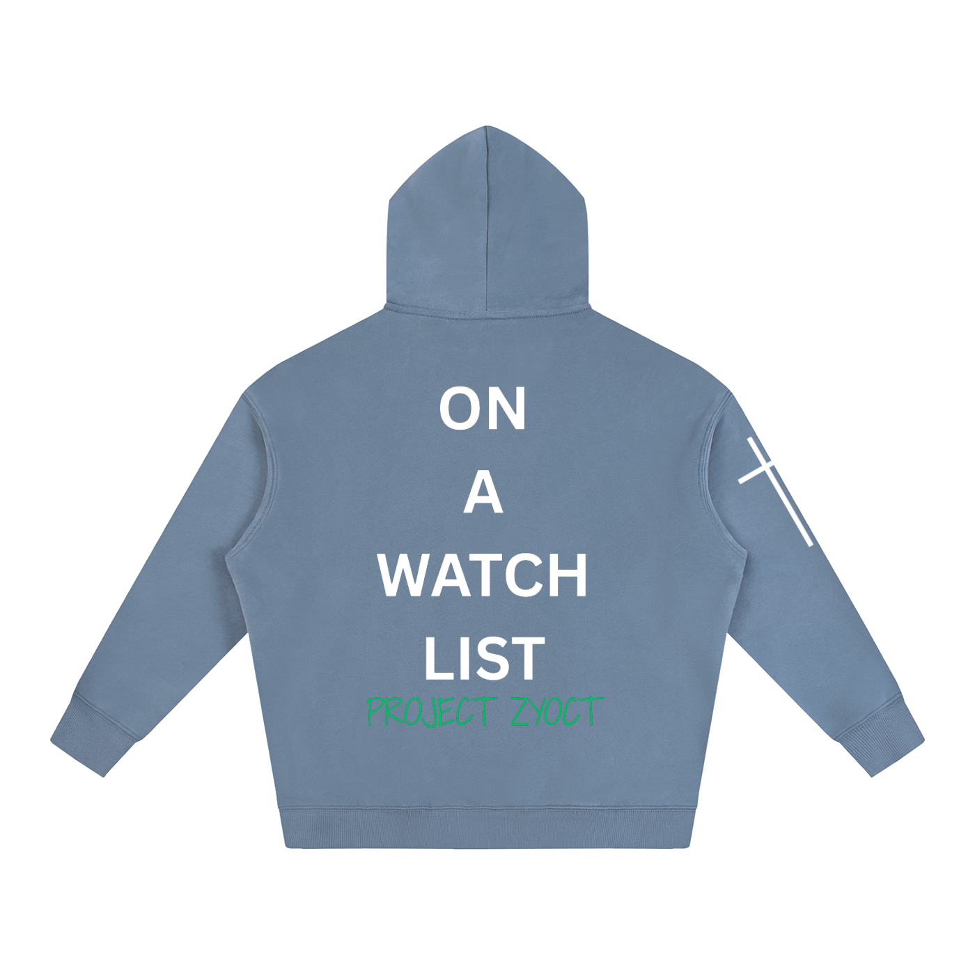 "On a watch list" Oversize Hoodie
