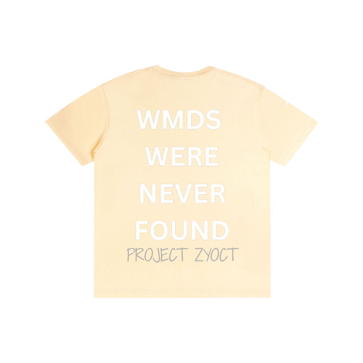 "WMDs Were Never Found" Cotton T-Shirt